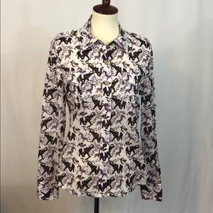 Tory Burch Blouse with Elephants
